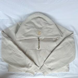 Lululemon Cream Scuba with Logo